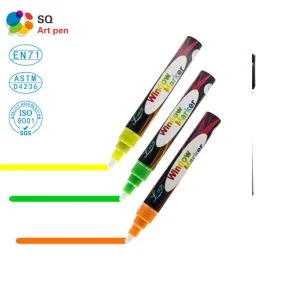Atizay plim Multi-koulè Markers lakre
